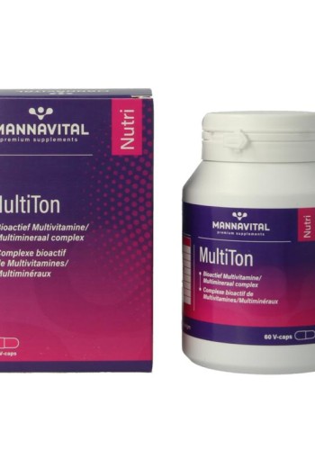 Mannavital Multiton (60 Vegetarische capsules)