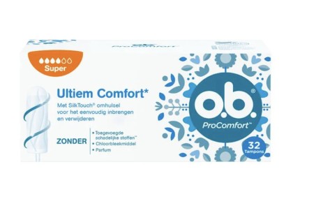 o.b. ProComfort Super Tampons 32st