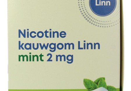 Linn Nicotine kauwgom 2mg mint (204 Stuks)