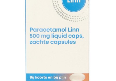 Linn Paracetamol 500mg liquid caps (20 Capsules)