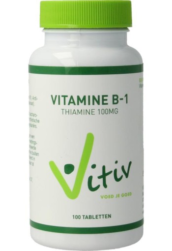 Vitiv Vitamine B1 100mg (100 Tabletten)