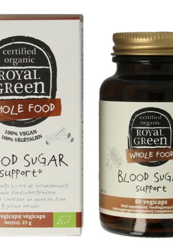 Royal Green Blood sugar support bio (60 Vegetarische capsules)