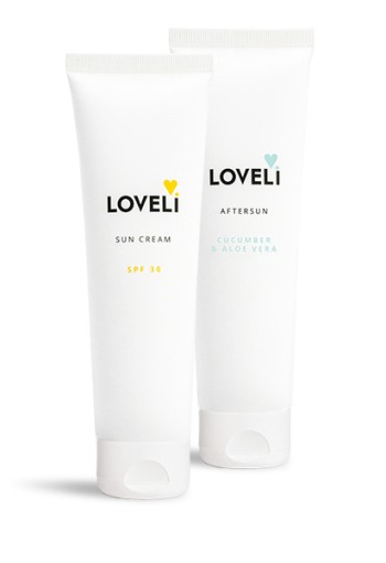 Loveli Set Sun cream SPF 30 en Aftersun