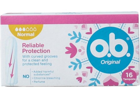 OB Tampons original normal 16 Stuks
