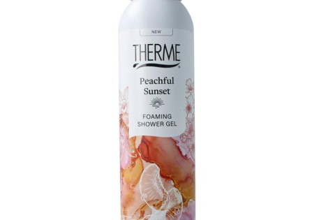 Therme Peachful sunset foaming shower gel 200 Milliliter