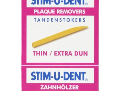 Stimudent Tandenstokers extra dun 4 x 40 stuks 160 Stuks