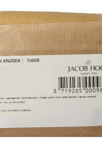 Jacob Hooy Cajun kruiden (250 Gram)