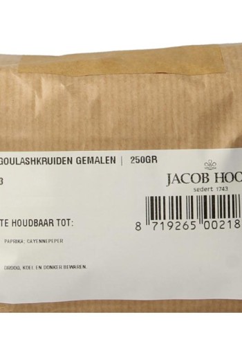 Jacob Hooy Goulashkruiden (250 Gram)