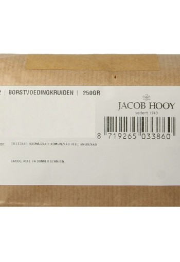 Jacob Hooy Borstvoedingskruiden (250 Gram)