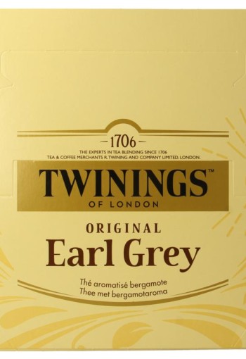 Twinings Earl grey envelop (100 Zakjes)