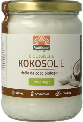 Mattisson Absolute kokosolie extra virgin bio (500 Milliliter)