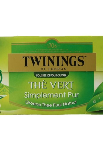 Twinings Pure green tea (25 Zakjes)