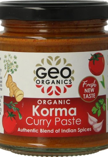 Geo Organics Curry paste korma bio (180 Gram)