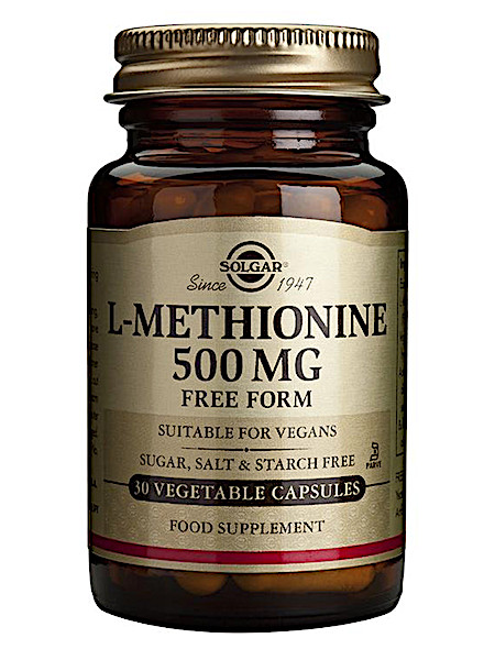 Solgar L-Methionine 500mg (30 capsules)