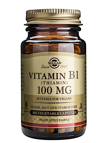 Solgar Vitamins Vitamin B-1 100 mg (100 capsules)