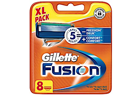Aanbieding Gillette Fusion Scheermesjes 8 Stuks