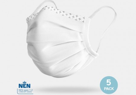 Het eerste mondkapje met NEN-certificiering