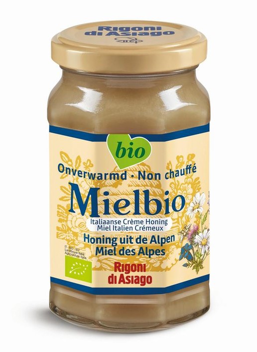 Mielbio Alpen creme honing bio (300 Gram)