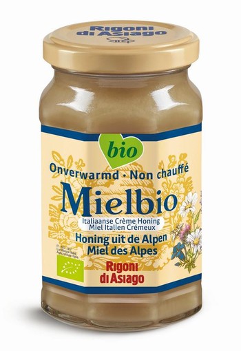 Mielbio Alpen creme honing bio (300 Gram)