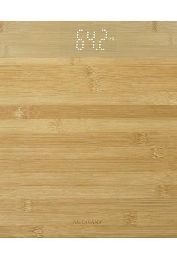 Medisana PS 440 Bamboe personenweegschaal (1 Stuks)