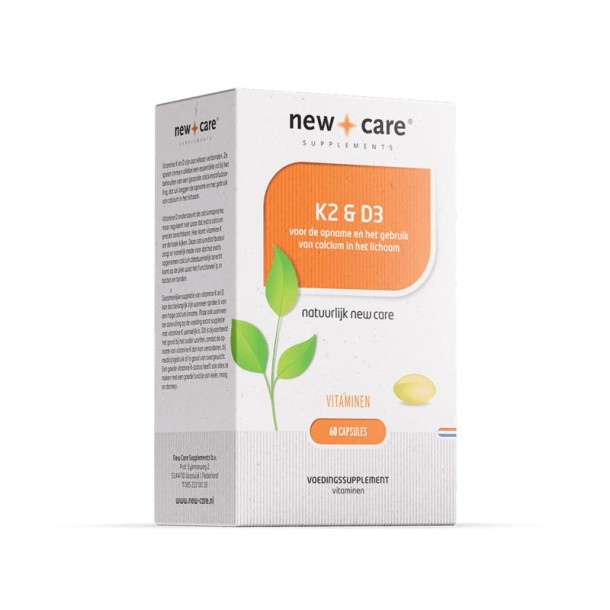 New Care K2 & D3 (60 Capsules)