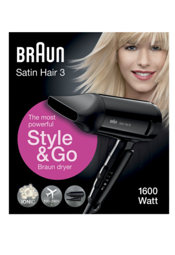 Braun Haircare Hair Dryer Hd 350 | Haar Fohn