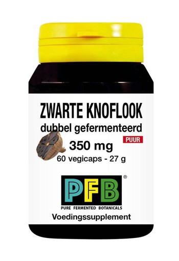 SNP Zwarte knoflook dubbel gefermenteerd (60 Vegetarische capsules)