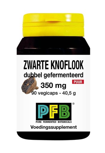 SNP Zwarte knoflook dubbel gefermenteerd (90 Vegetarische capsules)