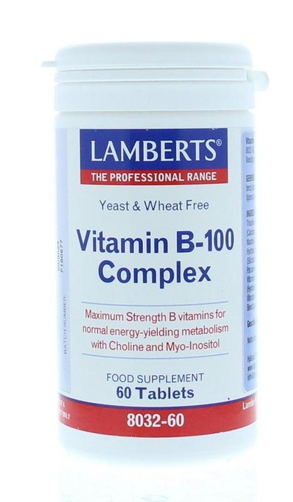 Lamberts Vitamine B100 complex (60 Tabletten)