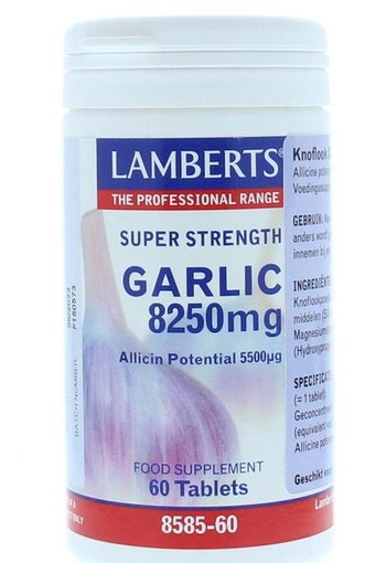 Lamberts Knoflook (garlic) 8250mg (60 Tabletten)