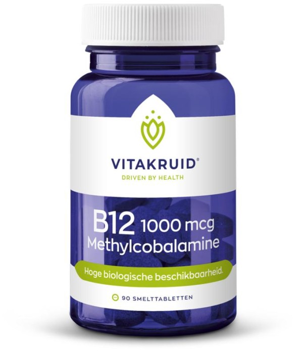 Vitakruid B12 1000 mcg methylcobalamine (90 Tabletten)