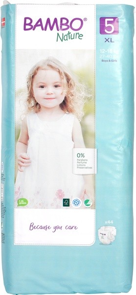 Bambo Babyluier junior 5 12-18 kg (44 Stuks)