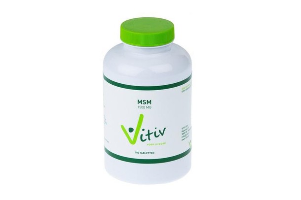 Vitiv MSM 1500mg (180 Tabletten)