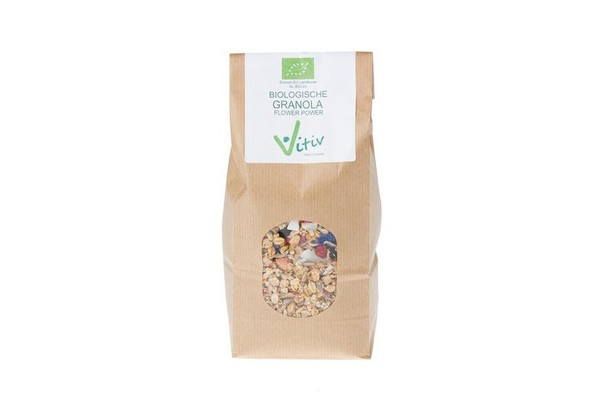 Vitiv Granola flower power bio (500 Gram)