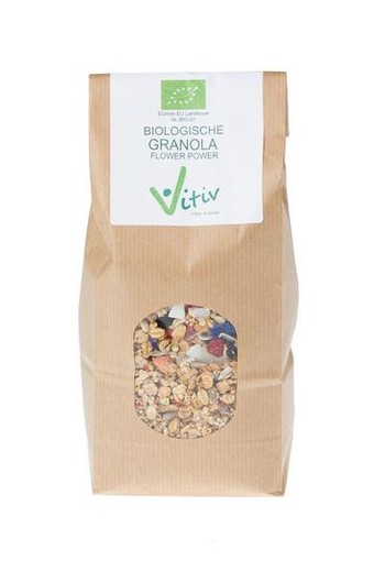 Vitiv Granola flower power bio (500 Gram)