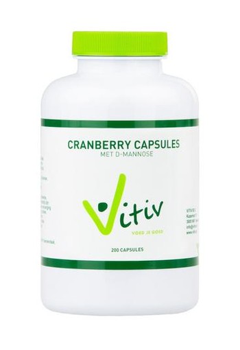 Vitiv Cranberry D-Mannose (200 Capsules)