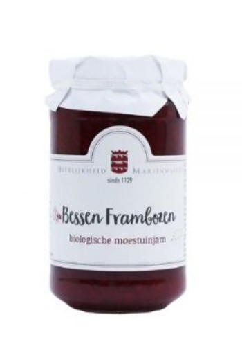 Marienwaerdt Moestuinjam bes framboos bio (250 Gram)