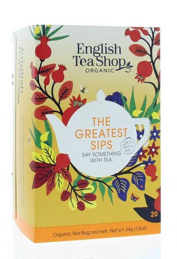 English Tea Shop Greatest sips bio (20 Zakjes)