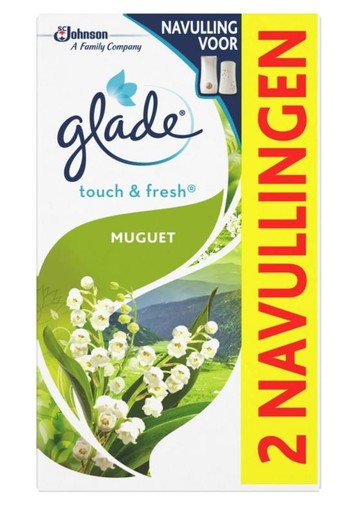 Glade BY Brise Touch & fresh navul muguet 10 ml (2 Stuks)