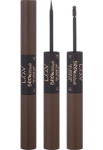 L.O.V BROWttitude 2-In-1 Brow Tint & Filler Gel 110 | 9 ml