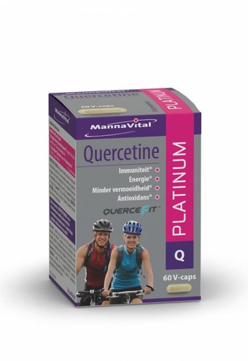 Mannavital Quercetine platinum (60 Vegetarische capsules)