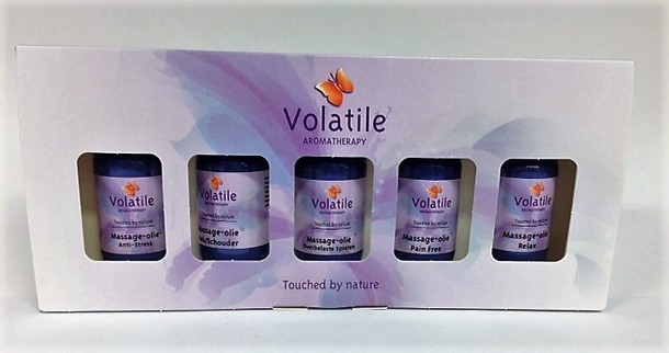 Volatile Cadeauverpakking massage sport 5 x 30ml (1 Set)