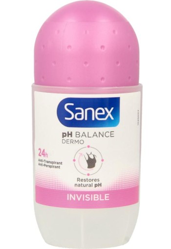 Sanex Deodorant dermo invisible roller (50 Milliliter)
