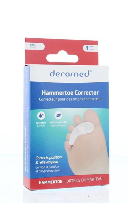 Deramed Teenring gel beschermend maat L (2 Stuks)