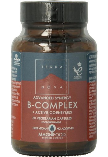 Terranova Advanced synergy B complex (50 Vegetarische capsules)