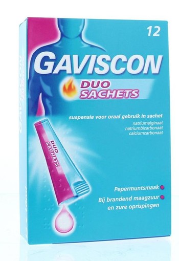 Gaviscon Duo sachets (12 Stuks)