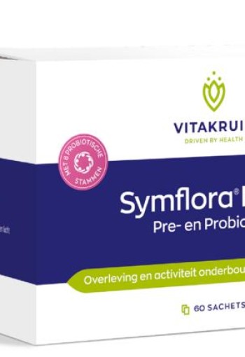 Vitakruid Symflora basis pre- & probiotica (60 Sachets)