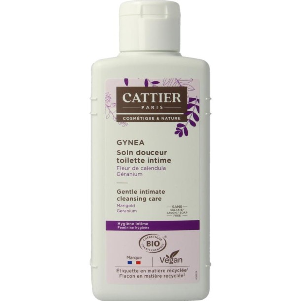 Cattier Gynea intieme hygiene cleansing care (200 Milliliter)