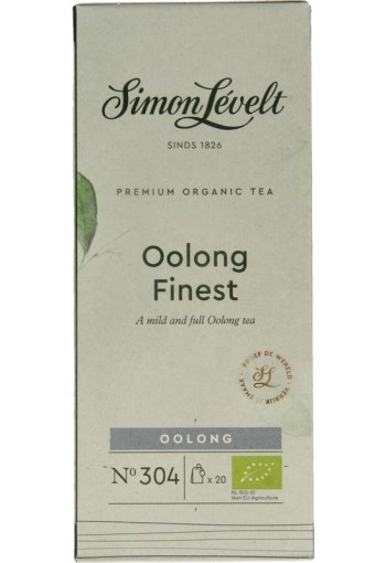 Simon Levelt Oolong Finest bio (20 Zakjes)