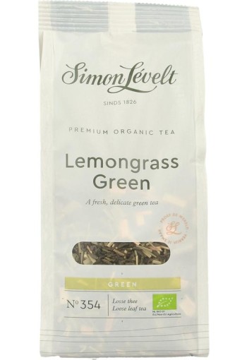Simon Levelt Lemongrass green tea bio (90 Gram)